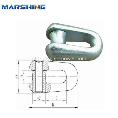 Conector de resistência de dobras em forma de U